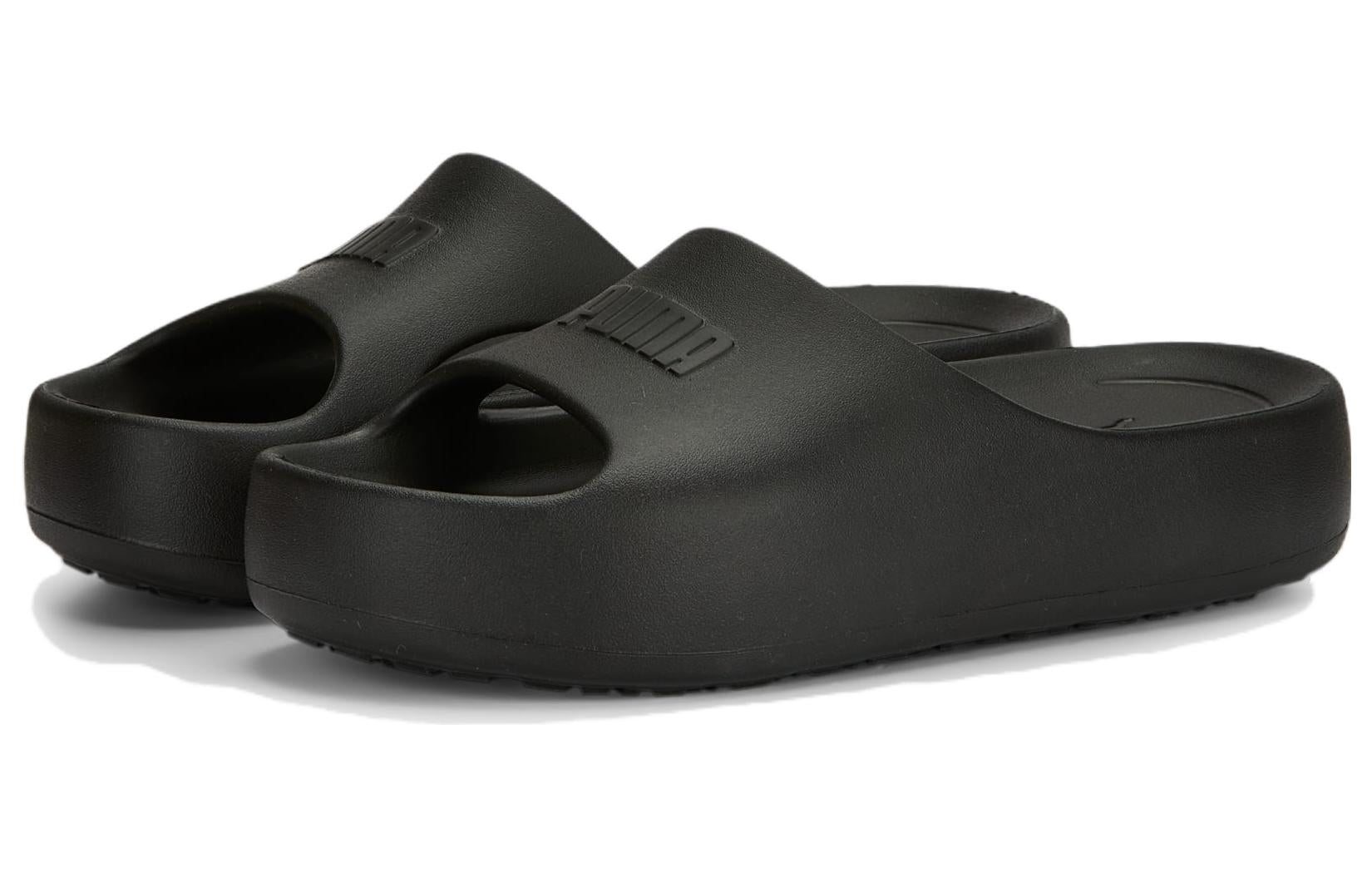 (WMNS) PUMA Shibusa Slide 'Triple Black' 389082-01
