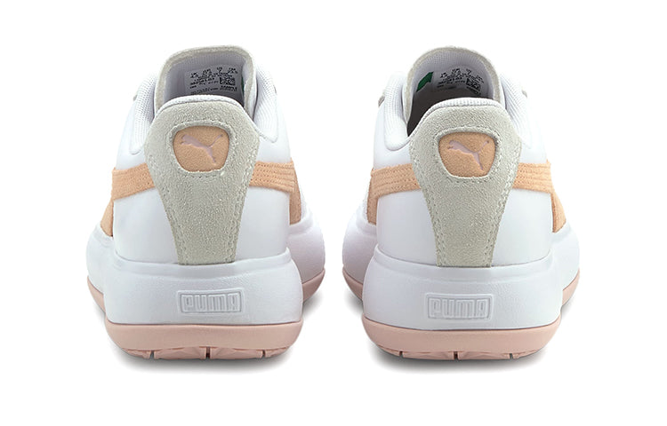 (WMNS) PUMA Suede Mayu White Orange 382581-03