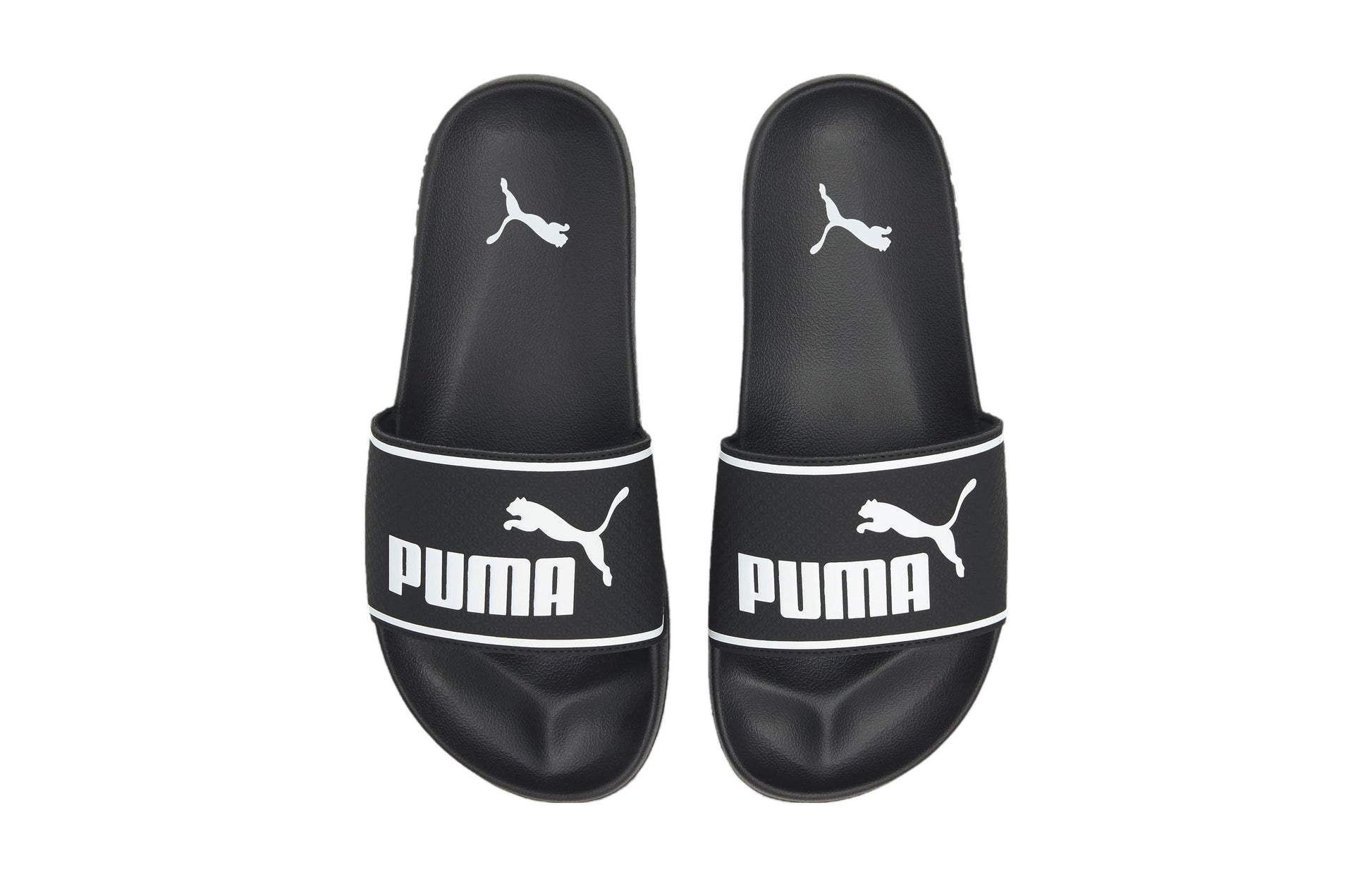 (GS) PUMA Leadcat 2.0 Slide 'Black White' 384434-01