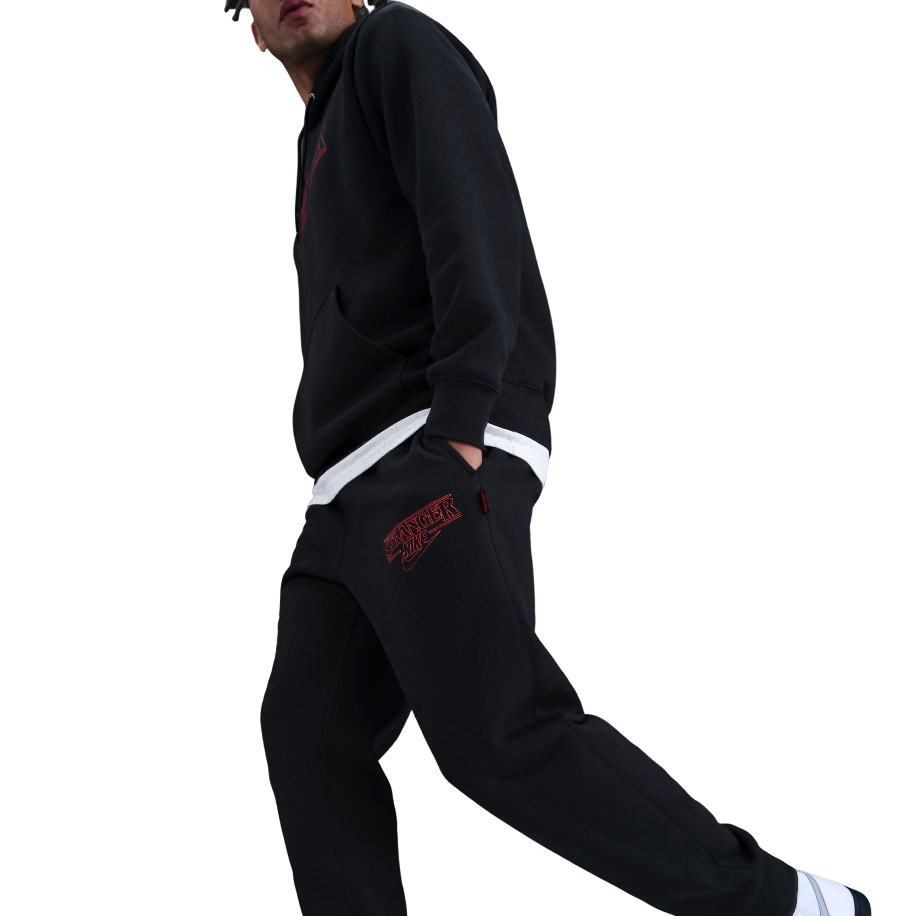 Nike x Stranger Things Sweatpants 'Black' IF8524-010