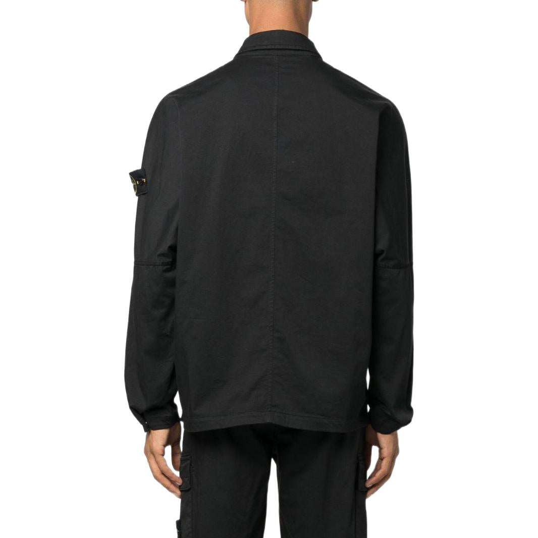 STONE ISLAND Overshirt 'Black' 771511014-V0029