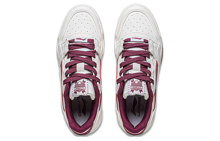 (WMNS) Li-Ning Moon White 'White Purple Red' AGCS252-20