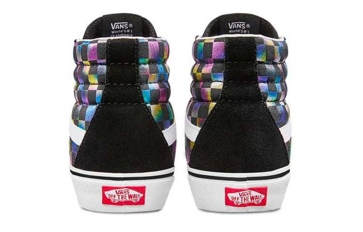 (WMNS) Vans SK8-HI 'Iridescent Checkerboard' VN0A4BV6SRY