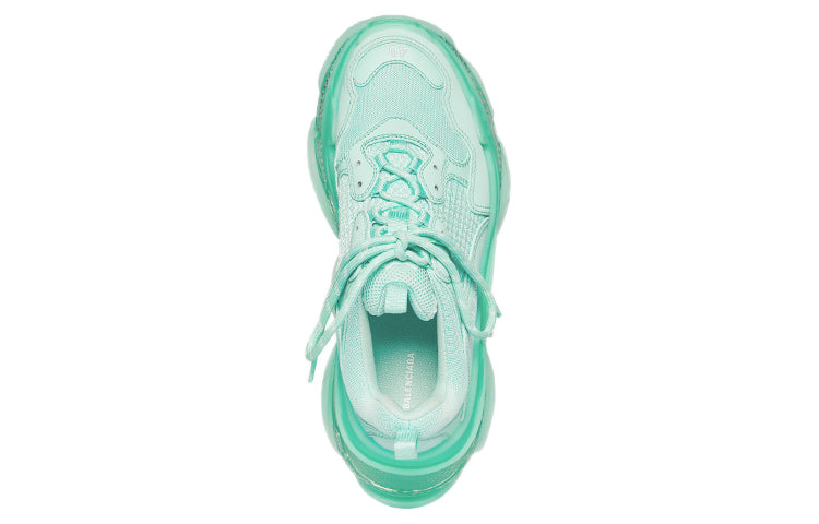 (WMNS) Balenciaga Triple S Sneaker 'Clear Sole - Mint' 544351W2GA14500