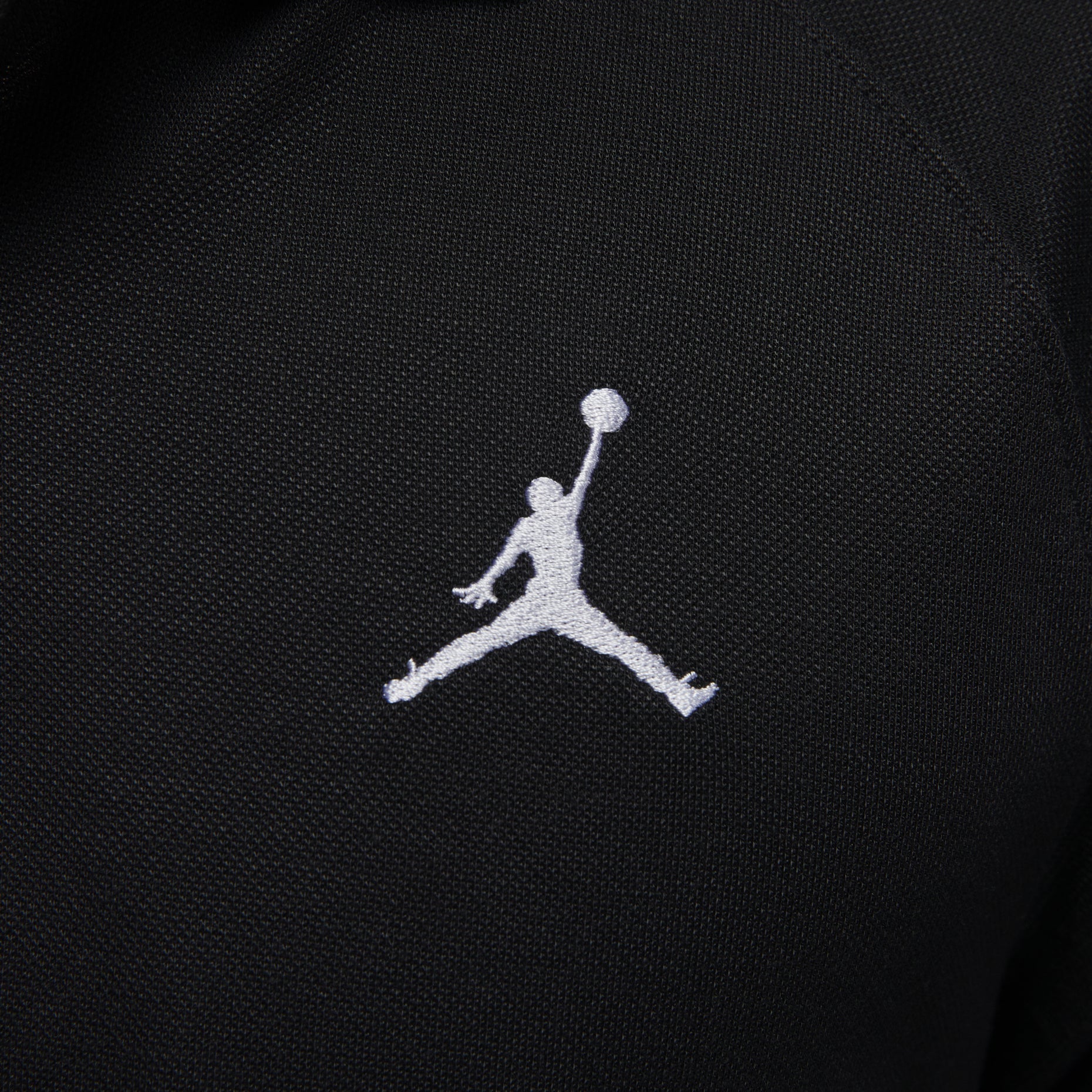 Air Jordan Golf Polo Shirt Asia Sizing 'Black' DZ0541-010