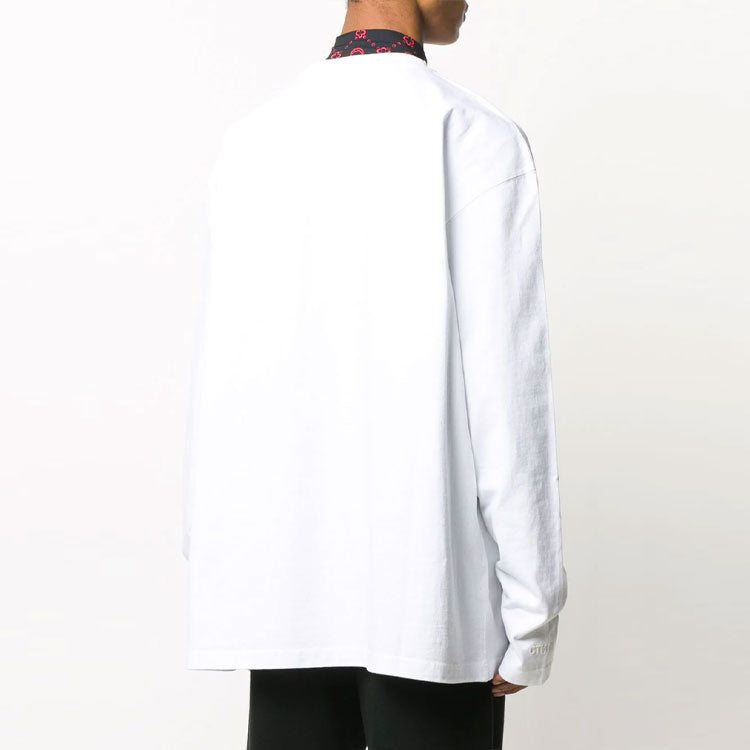 HERON PRESTON Os Heron Times Long Sleeve T-shirt 'White' HMAB016F20JER0020120