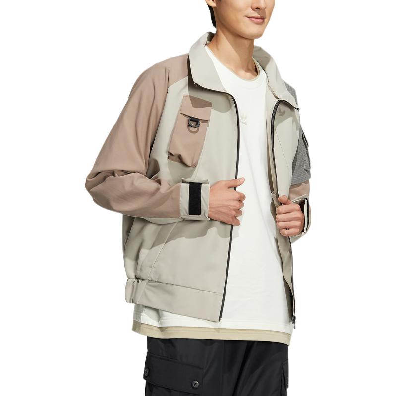 adidas originals Im Jacket Colorblock Multiple Pockets Athleisure Casual Sports Stand Collar Multicolor HE6607