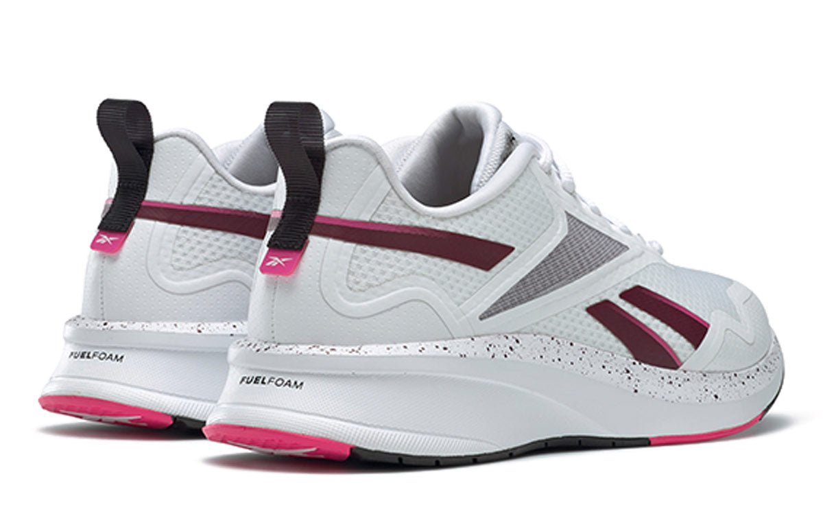 (WMNS) Reebok Fusium Run Lite 'White Maroon' FU9433