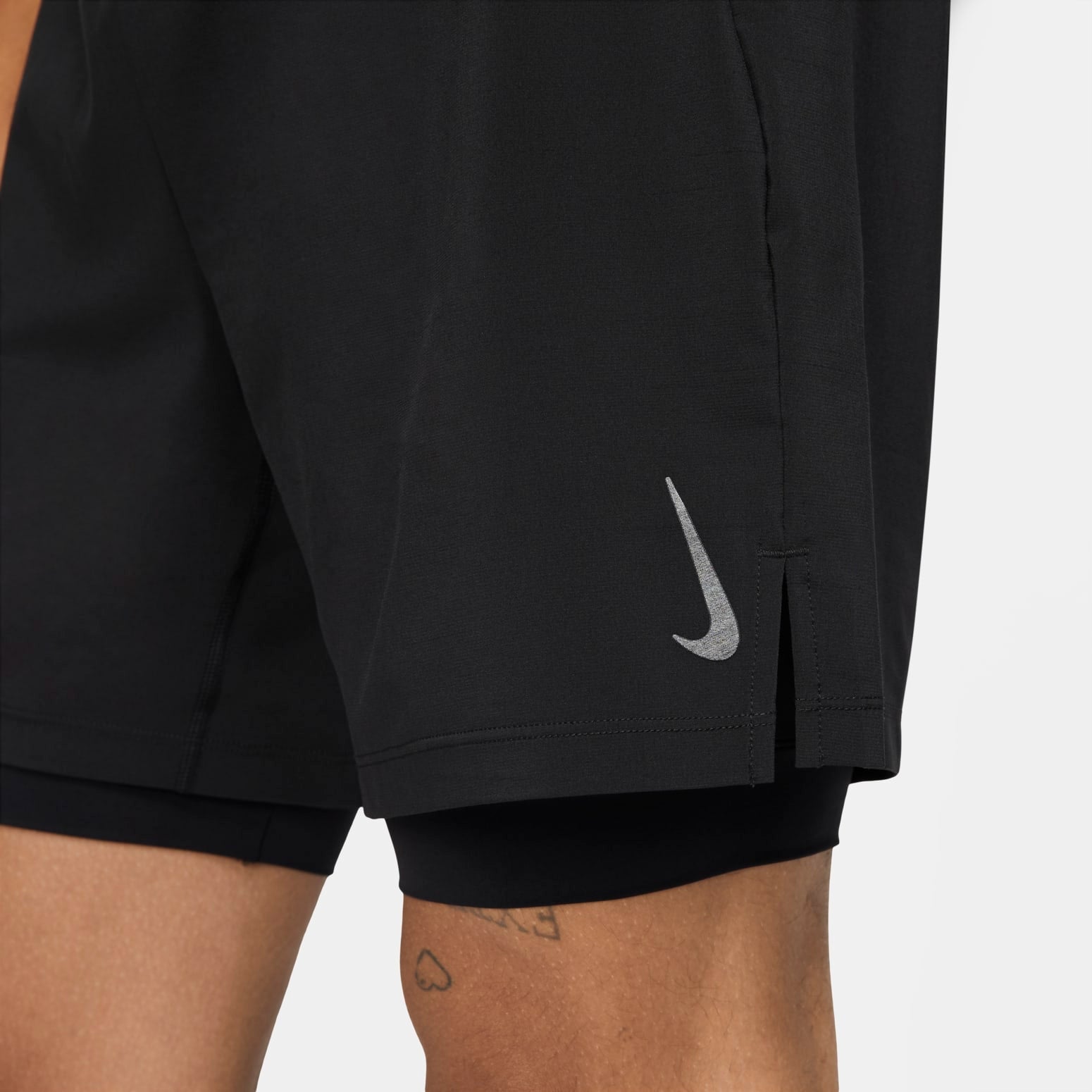Nike Yoga 2-in-1 Shorts 'Black' DC5320-010