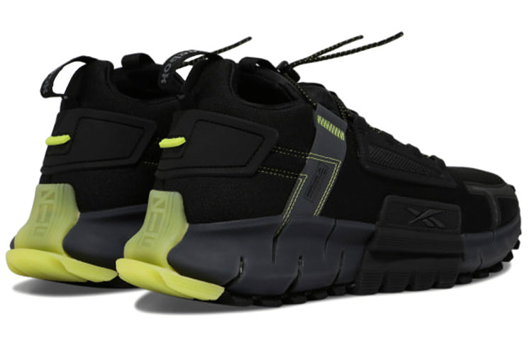 Reebok Zig Kinetica Edge 'Black Acid Yellow' GY3576