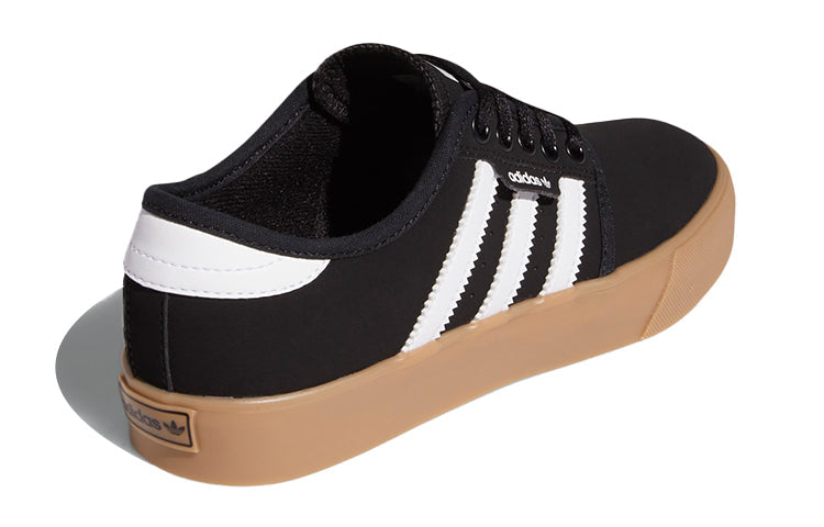 (GS) adidas originals Seeley J 'Black White Brown' EE6141