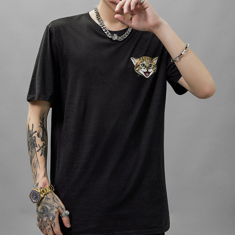 Nike SB Cat Scratch Casual Sports Breathable Short Sleeve Black 816369-010
