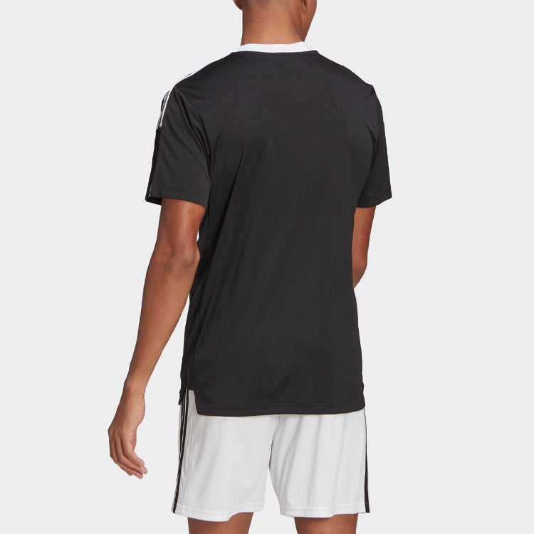 adidas Tiro21 Tr Jsy Soccer/Football Training Sports Short Sleeve Black GM7586