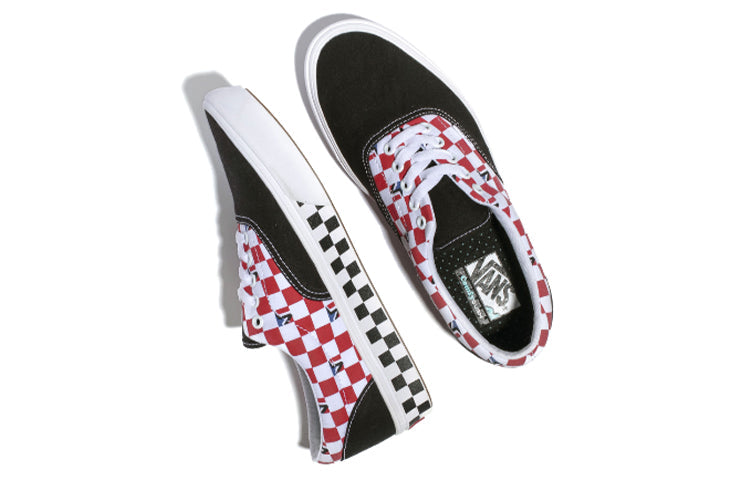 Vans Dimension ComfyCush Era Shoes | Black Redwhiteblack VN0A3WM91NG