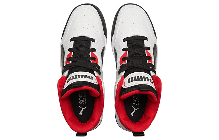 PUMA Backcourt Mid 'White Black Red' 374139-01