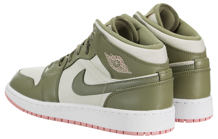 (GS) Air Jordan 1 Mid 'Bleached Coral' 555112-225