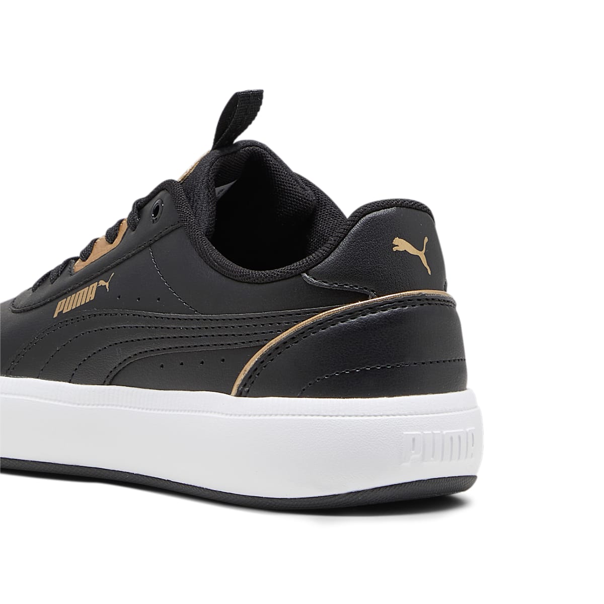 (WMNS) PUMA Tori 'Pop-Up Metallics Black Gold' 392490-01