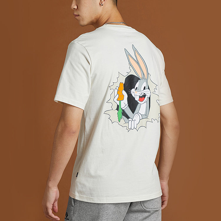 Converse x Bugs Bunny Graphic T-Shirt Asia Sizing 'White' 10021413-A01