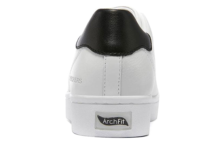 (WMNS) Skechers Arch Fit Cup 'White Black' 158402-WHT