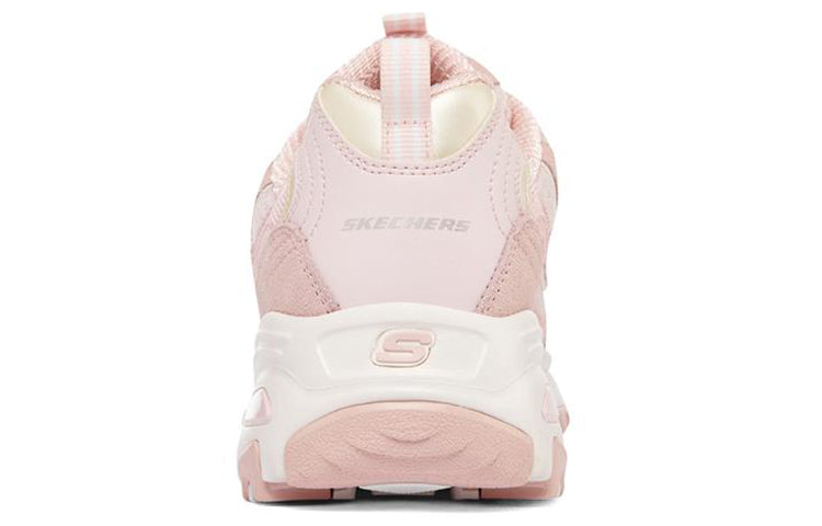 (WMNS) Skechers D'Lites 1.0 'Pink White' 149911-LTPK