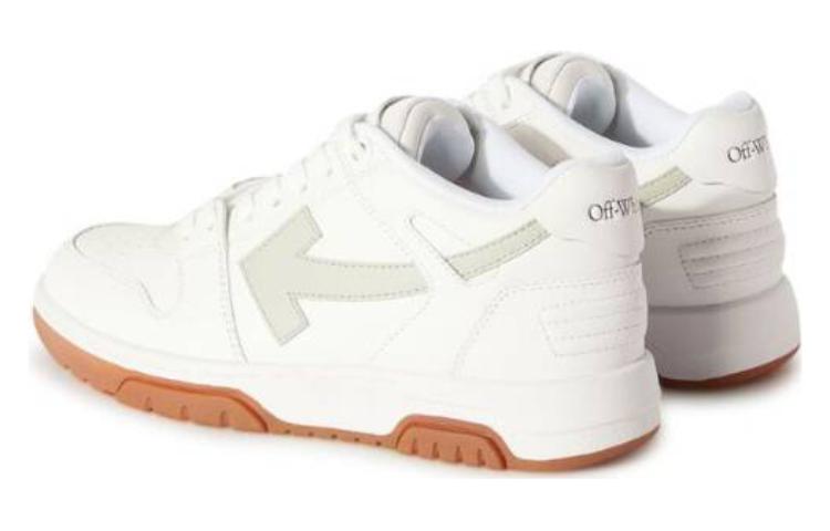 (WMNS) Off-White Out Of Office Low-Top Sneaker 'White Brown' OWIA259F23LEA0030152