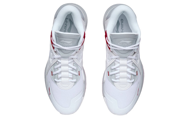 Li-Ning Team Emblem Mid 'White Red' ABAR117-1
