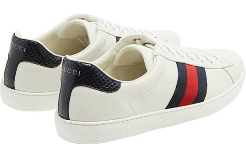 (WMNS) Gucci Ace 'White Blue Red' 387993-A38D0-9072