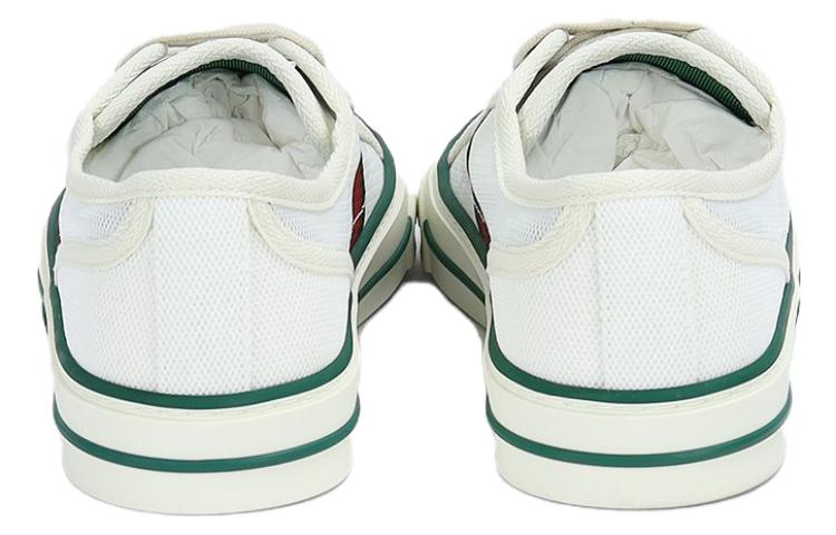 (WMNS) Gucci Tennis 1977 Low Top Sneaker 'White Green' 663578-2UX10-9070