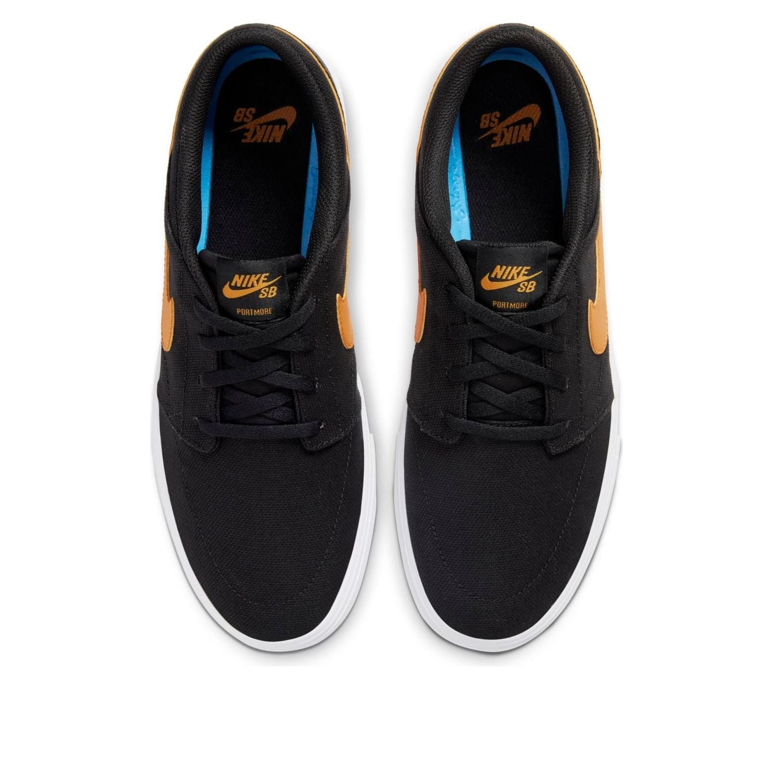 Nike SB Portmore II Solar CNVS 'Black Yellow' 880268-013