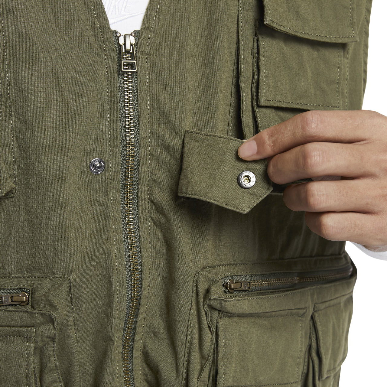 Nike Life Utility Vest 'Olive Green' FN3215-325