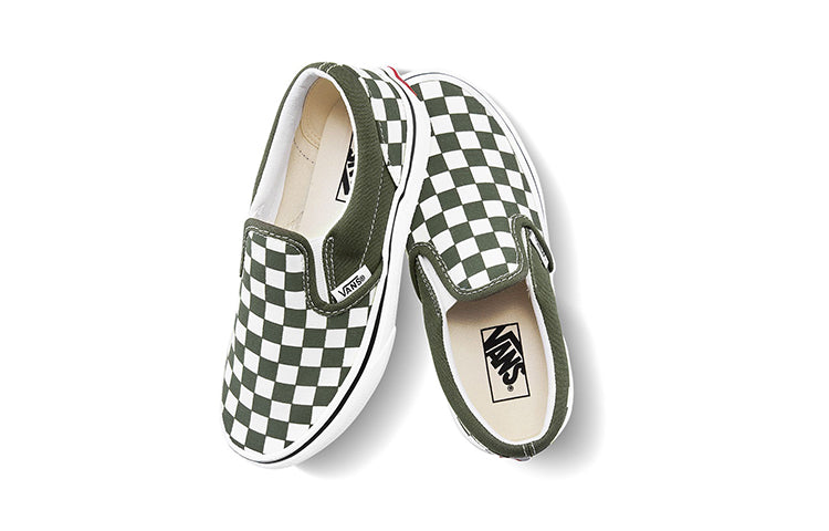 (PS) Vans Classic Slip-On 'Green White' VN0A4BUT1GA