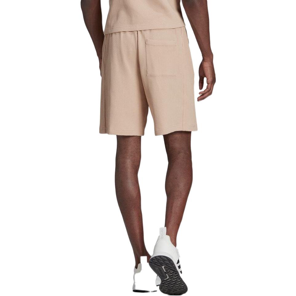 Men's adidas SS22 Solid Color Logo Label Shorts Gray Pearl HP0445