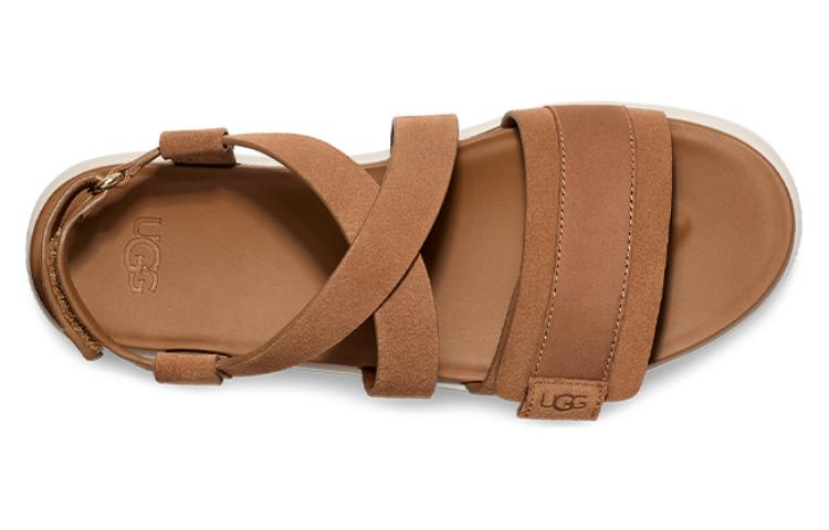 (WMNS) UGG Zayne Ankle Strap II 'Chestnut' 1158053-CHE