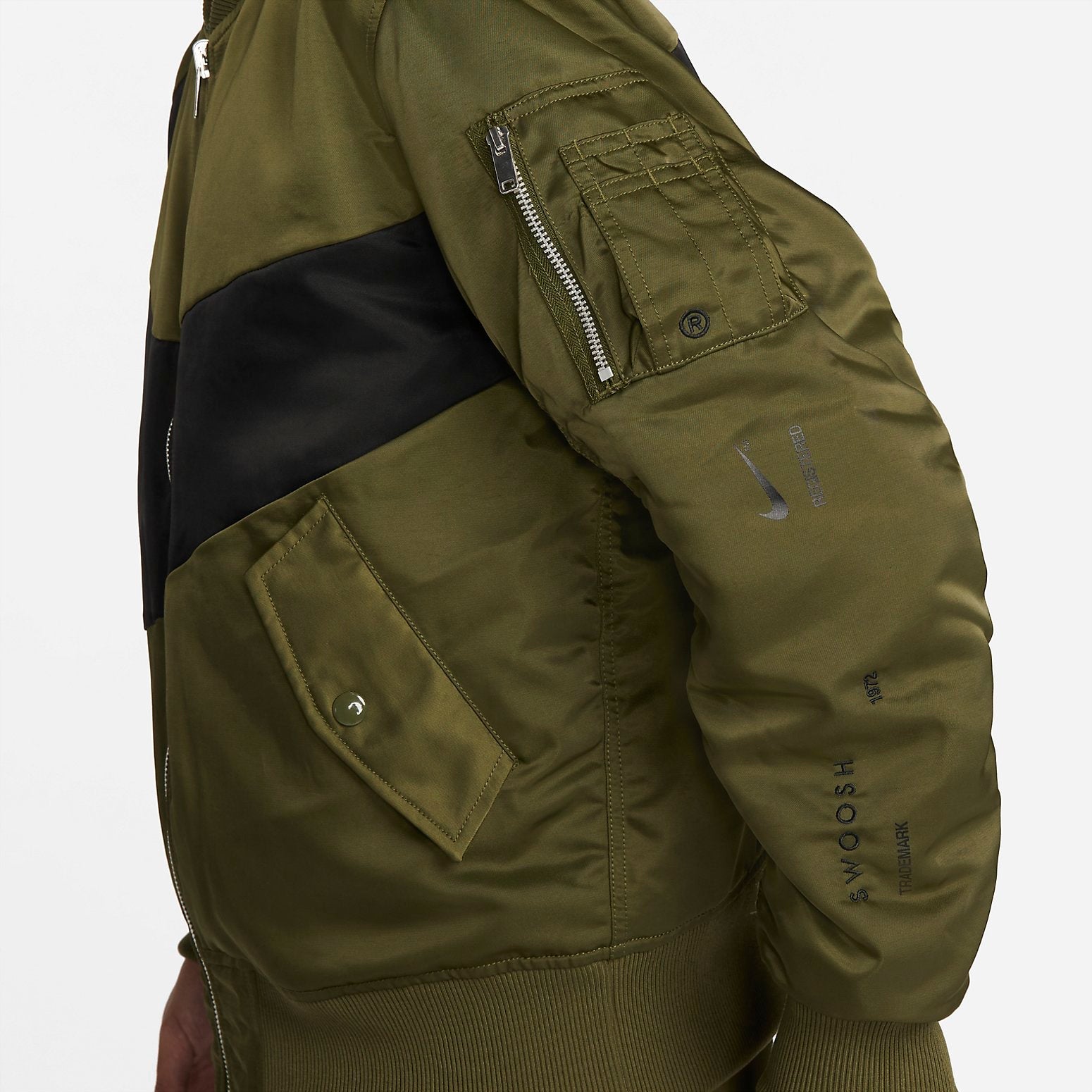 Nike Therma-FIT Synthetic Phil Reversible Bomber Jacket Asia Sizing 'Rough Green' DD6056-326