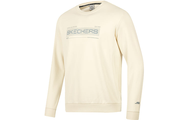 Skechers Letter Embroidered Thickened Round Neck Sweatshirt 'Multi-Color' P423M138