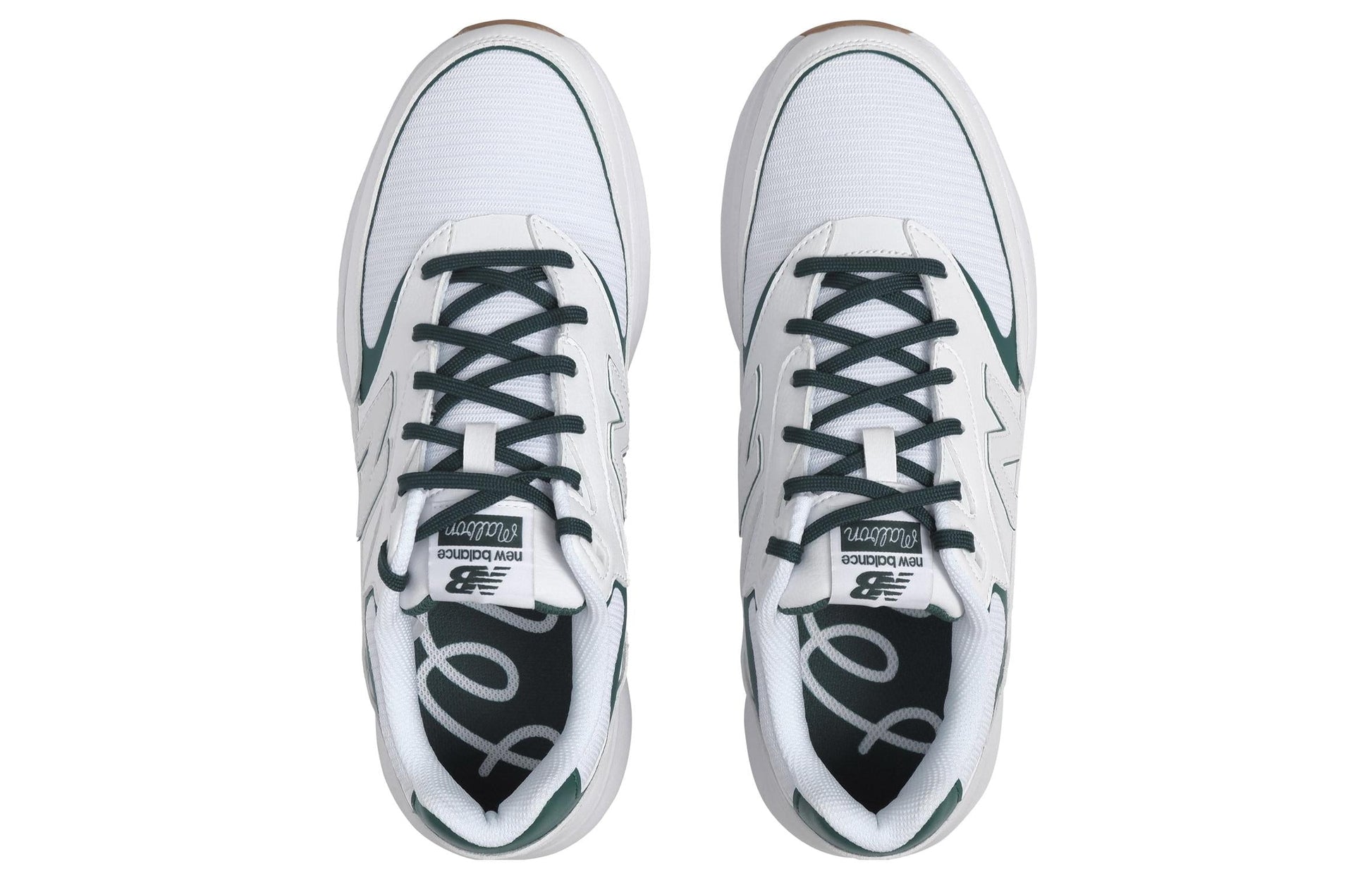 New Balance x Malbon 100 Heritage Golf 'White Green' MG100WG