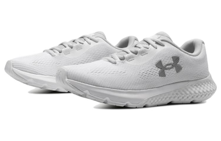 (WMNS) Under Armour Charged Rogue 4 Sneakers 'White Halo Grey' 3027005-100