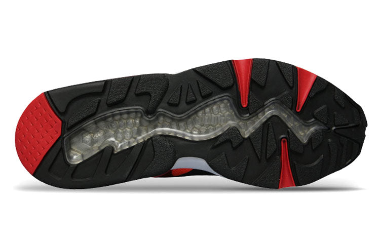 PUMA R698 Progressive Lace Up Running Shoes Black/Yellow 362046-01
