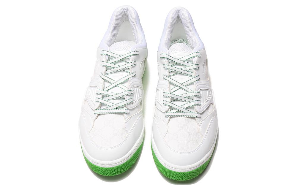 (WMNS) Gucci Basket 'White Green' 700290-2SHG0-9089