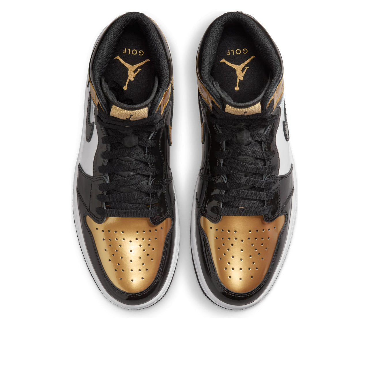 Air Jordan 1 High Golf 'Patent Gold Toe' DQ0660-002