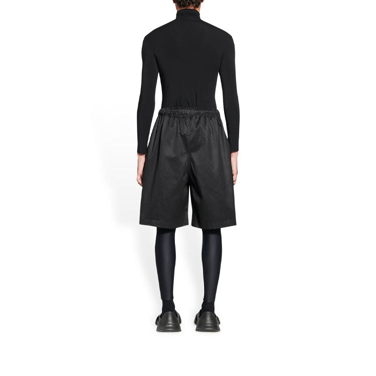 Balenciaga Property Of Logo Shorts 'Black' 704718TKP241000