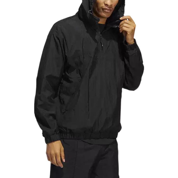 adidas originals Skateboarding Anorak Windbreaker 'Black' HA1278