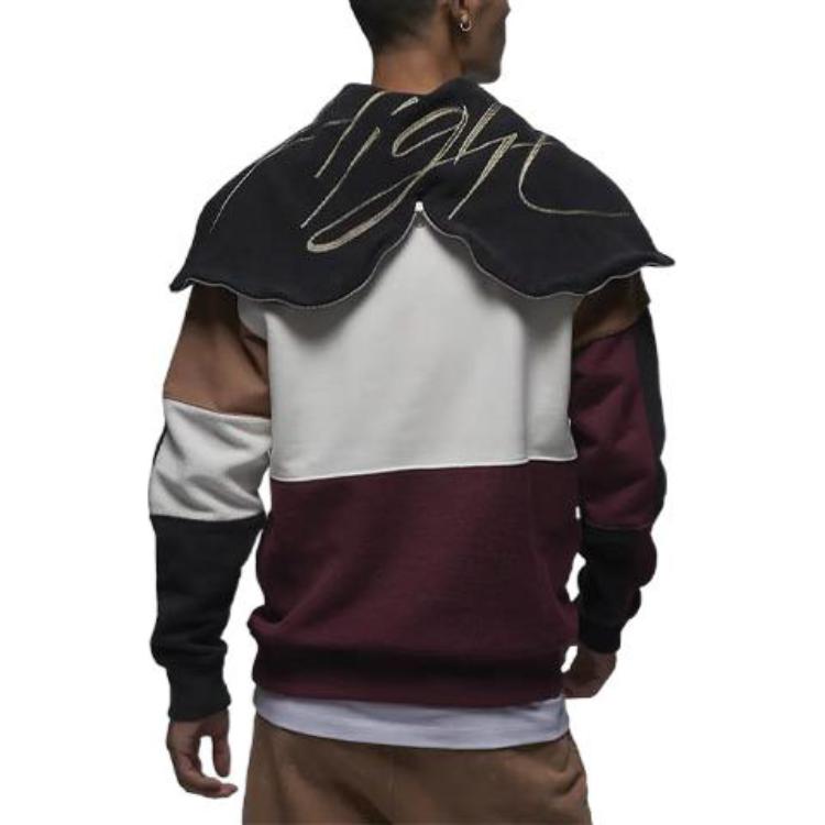 Air Jordan Flight Heritage Hoodie 'White Brown' DV1596-133