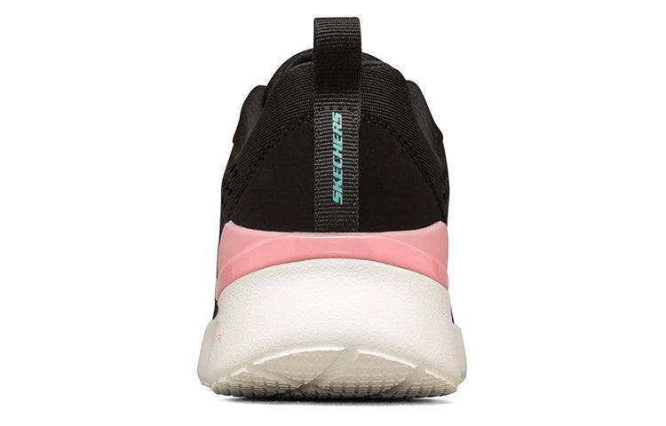 (WMNS) Skechers Skech-Air Dynamight Low Black/Pink 149349-BKPK