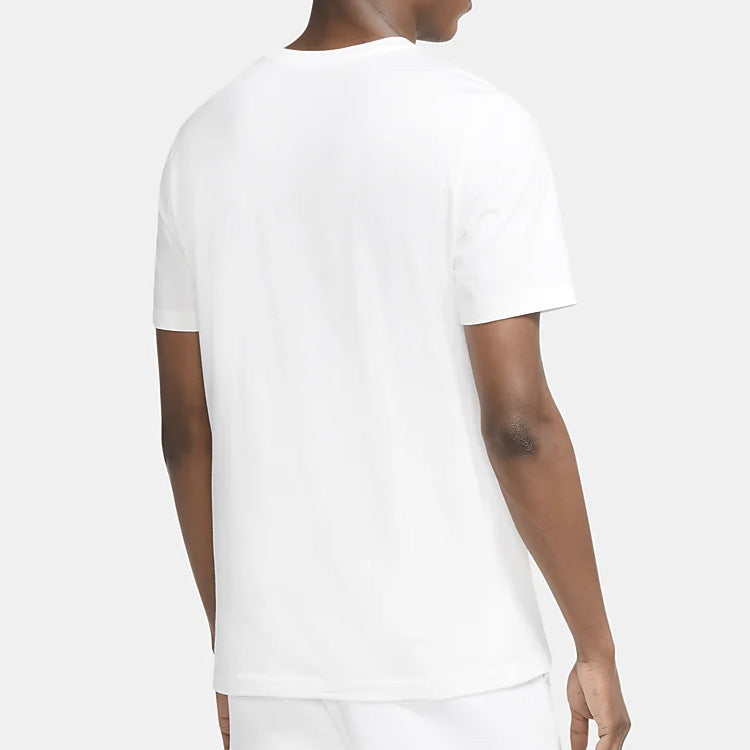 Air Jordan Jumpman Classics HBR Round Neck Short Sleeve White CU9571-101