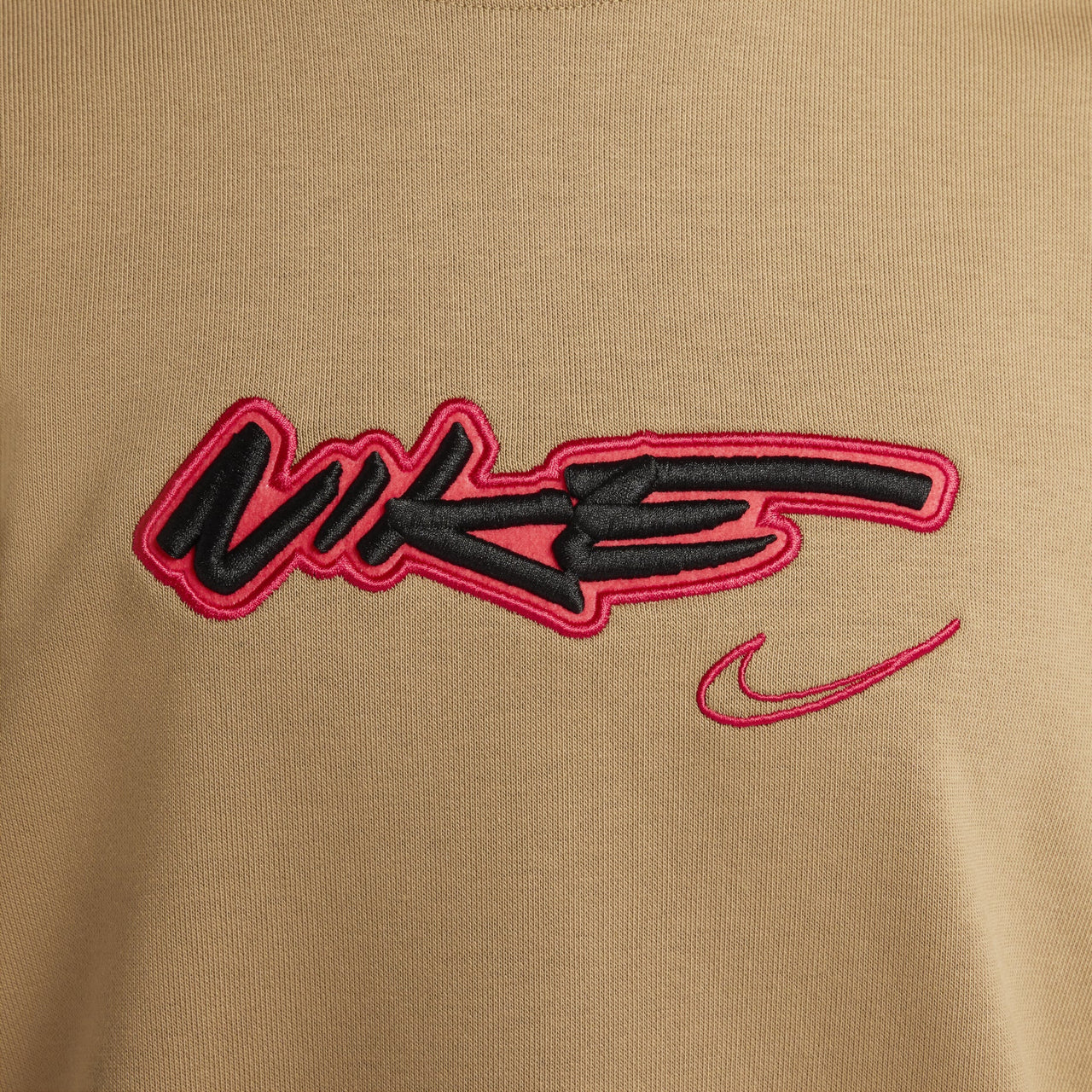 (WMNS) Nike Sportswear Breaking Loose French Terry Sweatshirt Asia Sizing 'Dark Driftwood' FZ0257-224