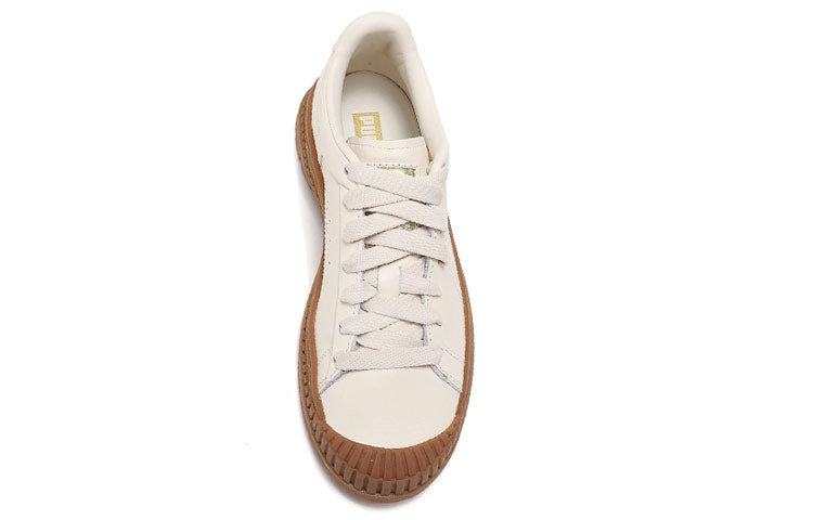 (WMNS) PUMA Utility Leather 'White Smoke' 370982-04
