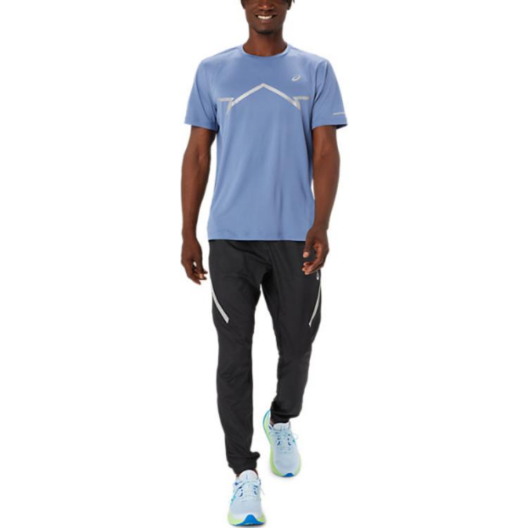 ASICS Lite-Show Short Sleeve Logo Tee 'Sky Blue' 2011D026-400