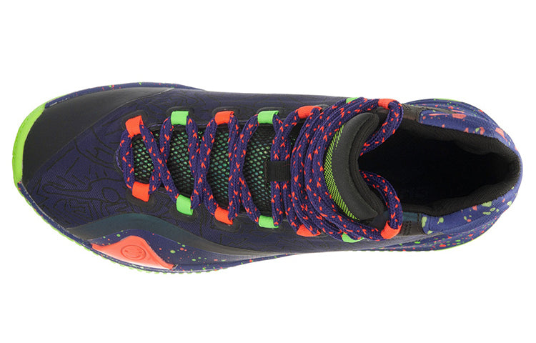 Li-Ning Bow Bite 'Purple Green Galaxy' ABAL021-6