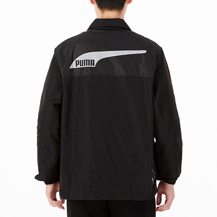 PUMA Unisex Skb Logo Printing Jacket Black 537012-01